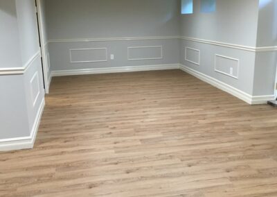 Remodeled basement