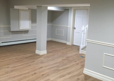 Remodeled basement
