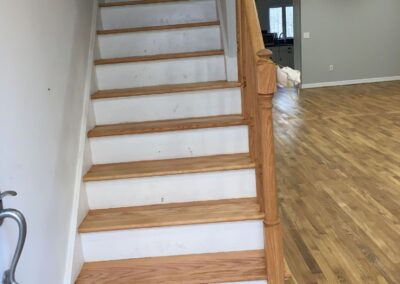 New Staircase and renovated basement
